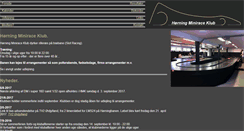 Desktop Screenshot of hoerningminiraceklub.dk